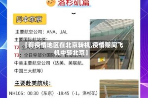 【有疫情地区在北京转机,疫情期间飞机中转北京】