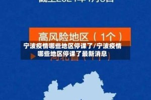 宁波疫情哪些地区停课了/宁波疫情哪些地区停课了最新消息