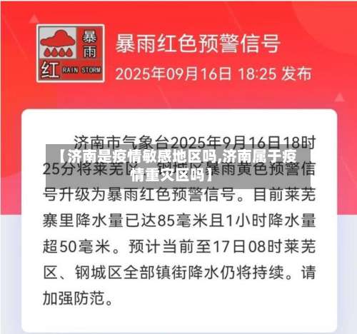 【济南是疫情敏感地区吗,济南属于疫情重灾区吗】-第2张图片