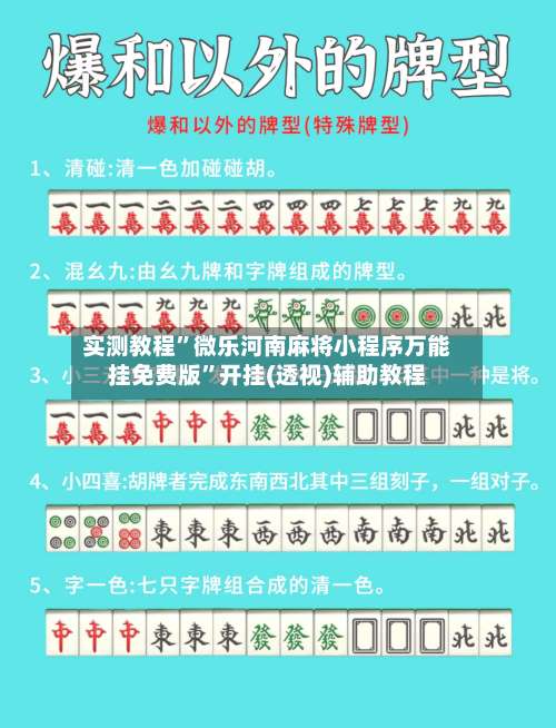 实测教程”微乐河南麻将小程序万能挂免费版”开挂(透视)辅助教程-第2张图片