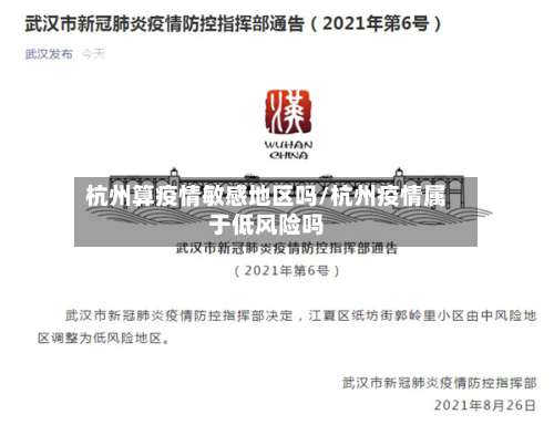 杭州算疫情敏感地区吗/杭州疫情属于低风险吗-第2张图片