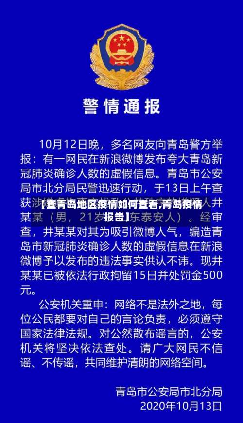 【查青岛地区疫情如何查看,青岛疫情报告】-第3张图片