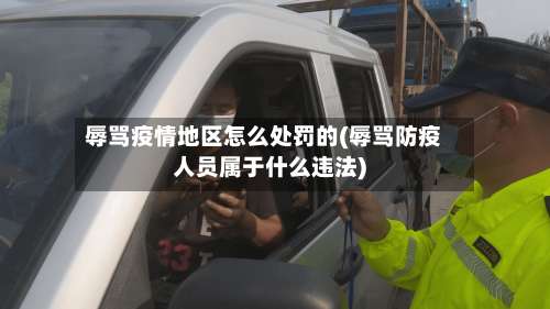 辱骂疫情地区怎么处罚的(辱骂防疫人员属于什么违法)-第1张图片