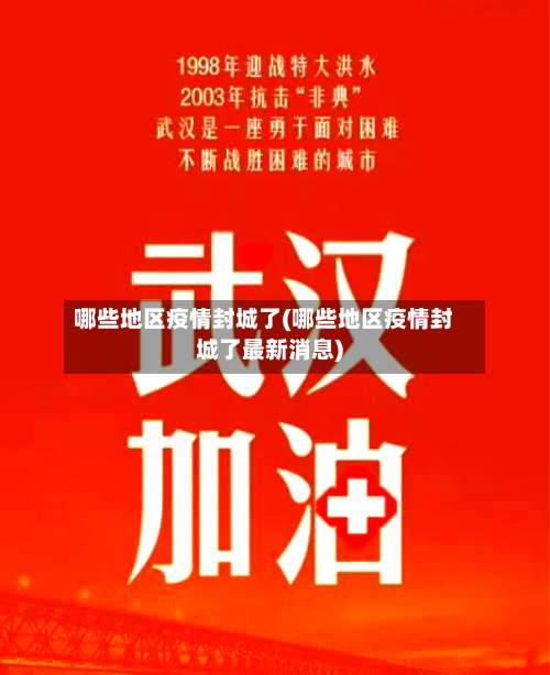 哪些地区疫情封城了(哪些地区疫情封城了最新消息)-第2张图片
