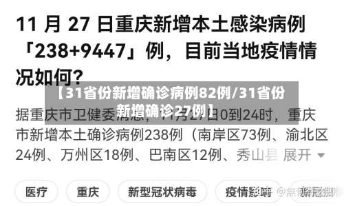 【31省份新增确诊病例82例/31省份新增确诊27例】-第1张图片