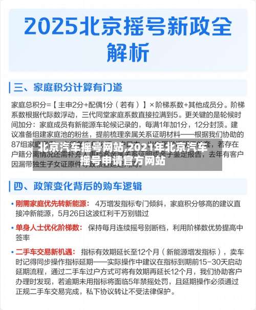 北京汽车摇号网站,2021年北京汽车摇号申请官方网站-第2张图片