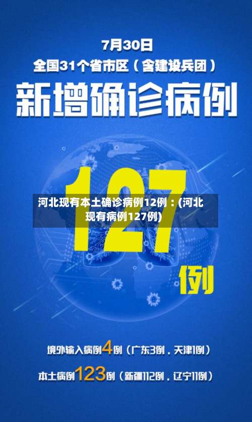 河北现有本土确诊病例12例︰(河北现有病例127例)-第2张图片