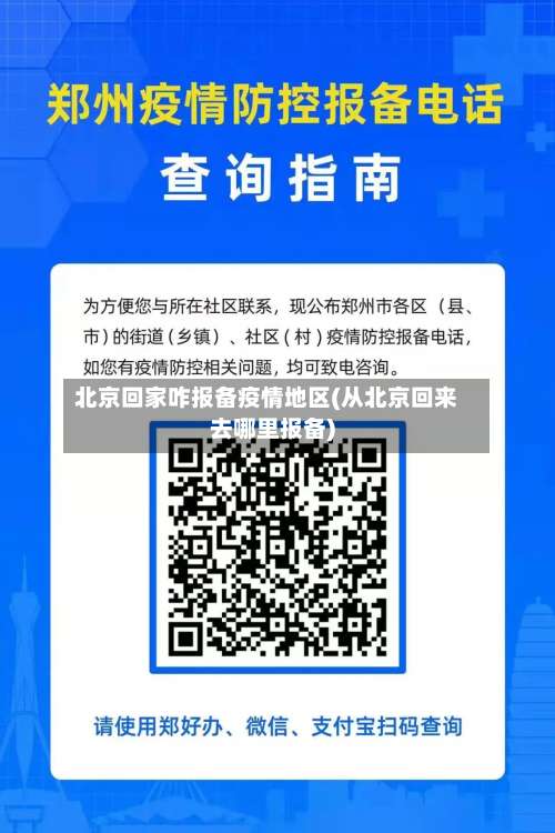 北京回家咋报备疫情地区(从北京回来去哪里报备)-第1张图片