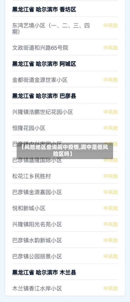 【风险地区查询阆中疫情,阆中是低风险区吗】-第1张图片