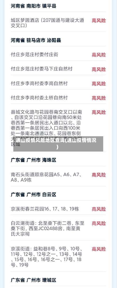 通山疫情风险地区查询(通山疫情情况)-第1张图片